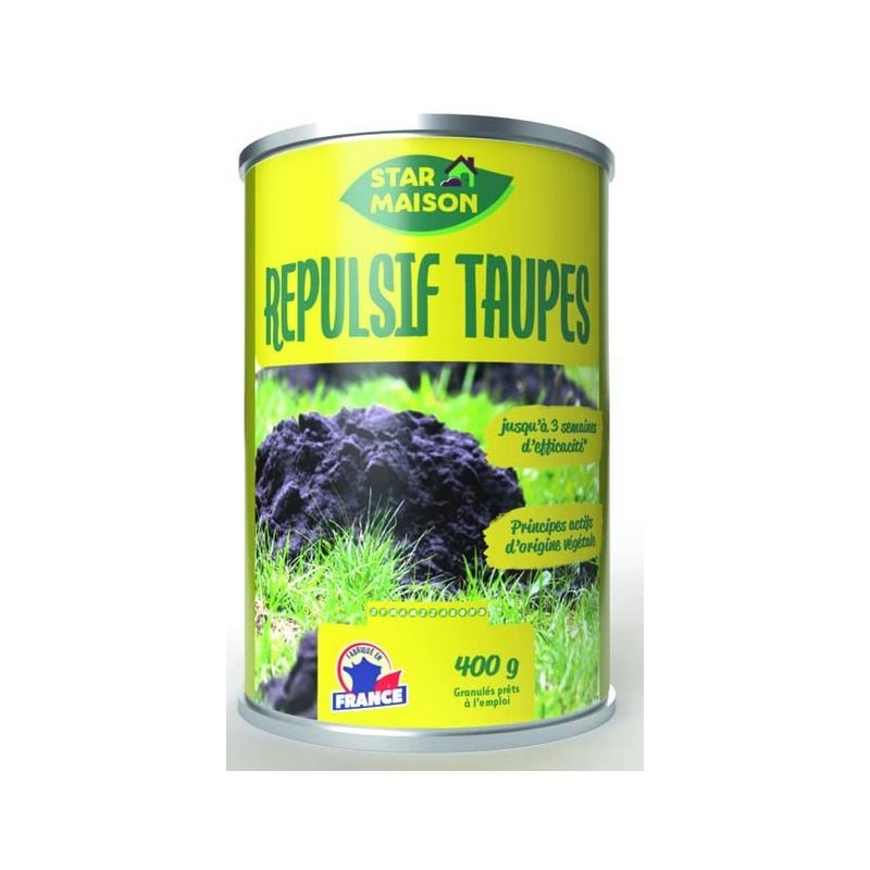 Répulsif taupes - Granulés 400g - Star Maison