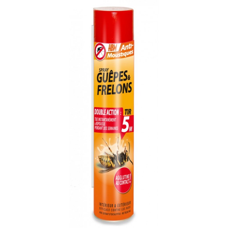 Spray TIR 5M - Guêpes & Frelons 750ML - HBM