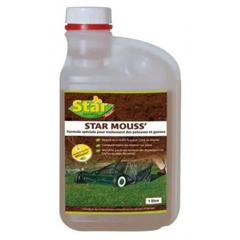 Star mouss' pelouses et gazons 1L