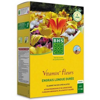 Engrais Longue Durée - Vitamin' Fleurs BHS 750g